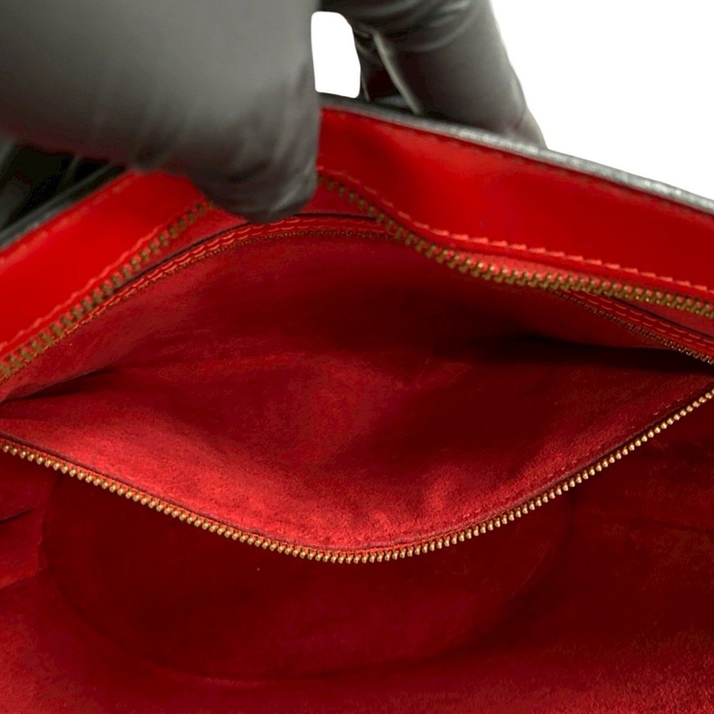 LOUIS VUITTON Saint-Jacques Shopping Epi Leather Tote Bag in Castilian Red - Picture 9 of 9